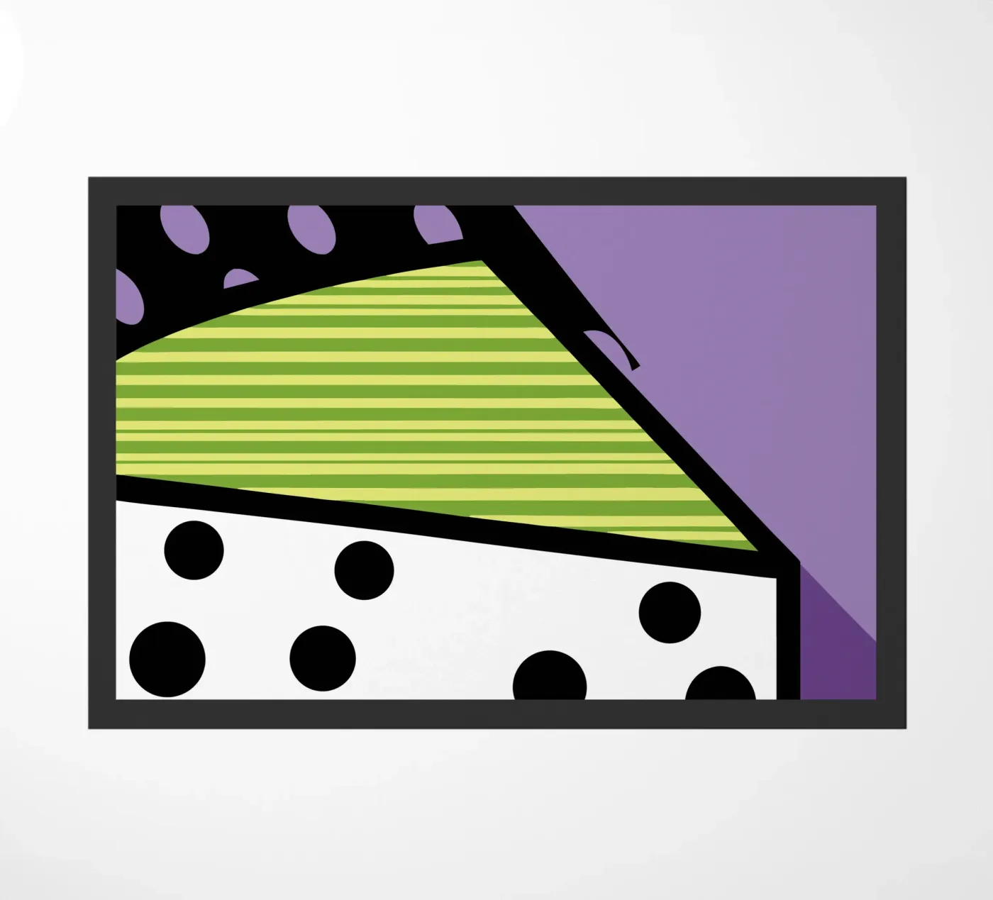 Cheese doormat by LOOK DIFFERENT