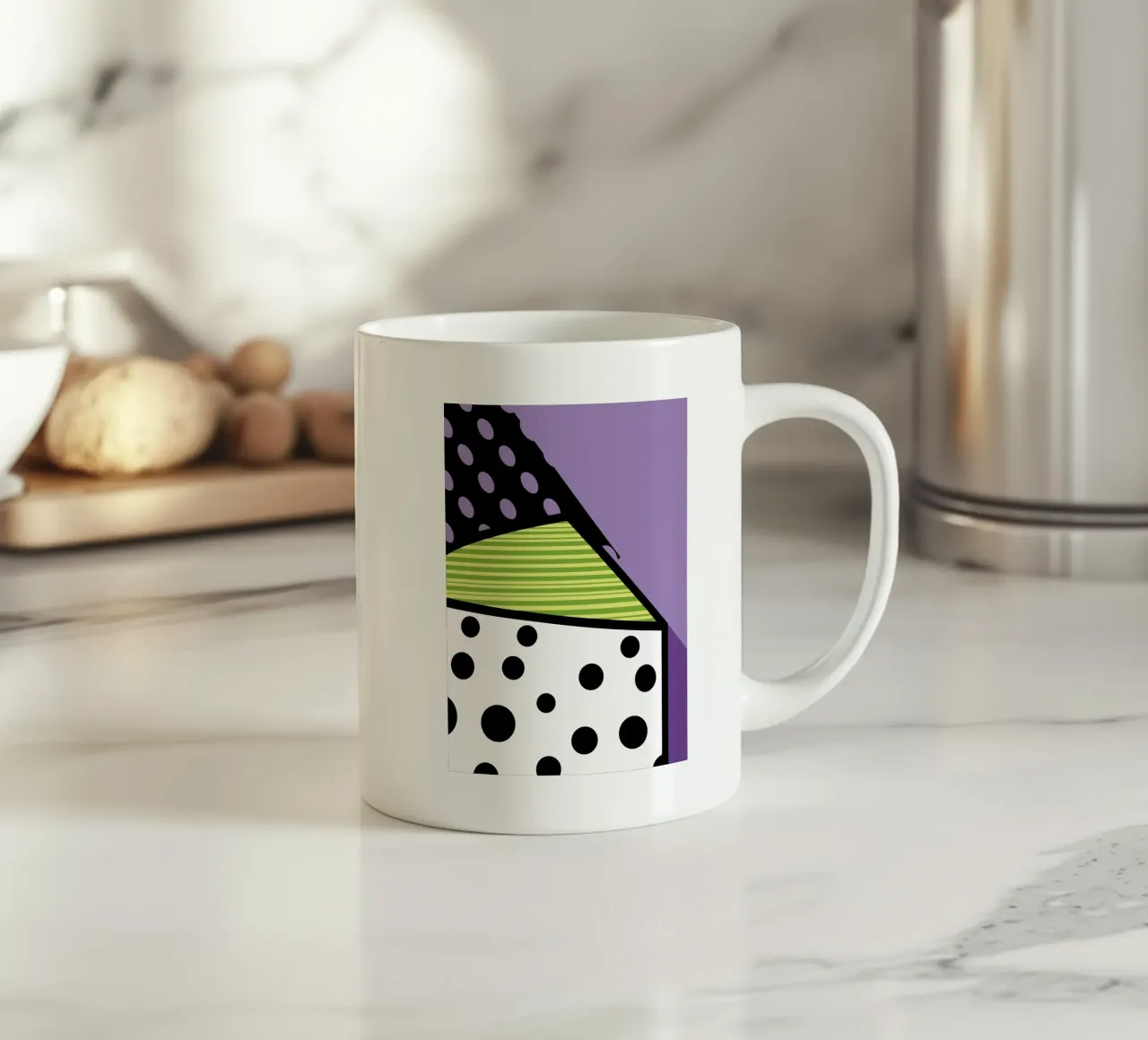 Formaggio tazza in ceramica da LOOK DIFFERENT