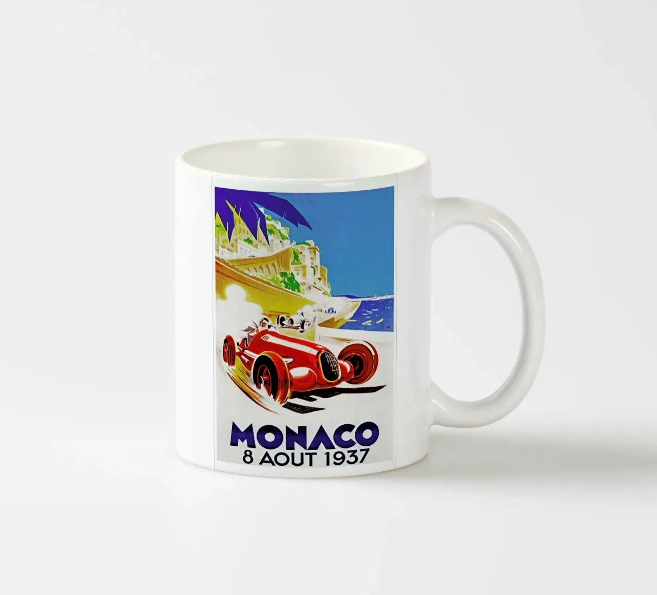 autoracing4 tazza in ceramica da Robert Livingston
