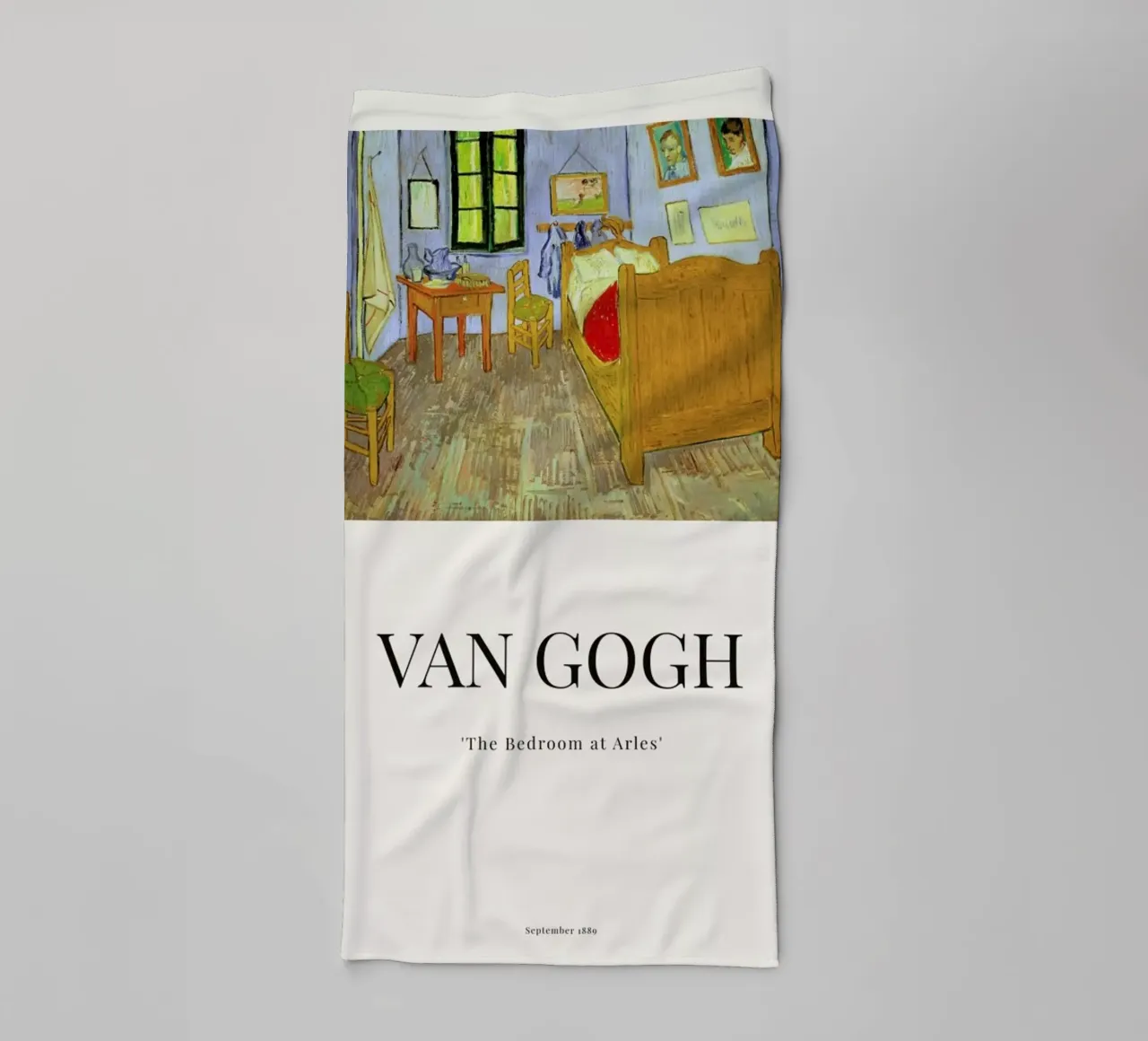 van Gogh - The Bedroom at Arles asciugamano da bagno da ARTOTHEK