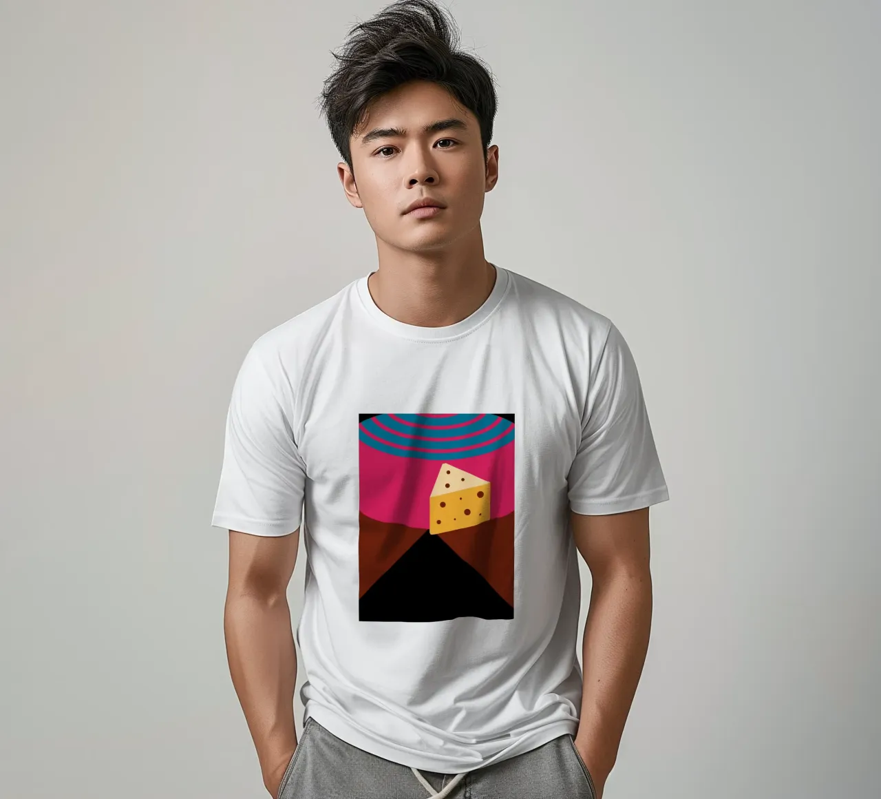 Formaggio t-shirt da LOOK DIFFERENT