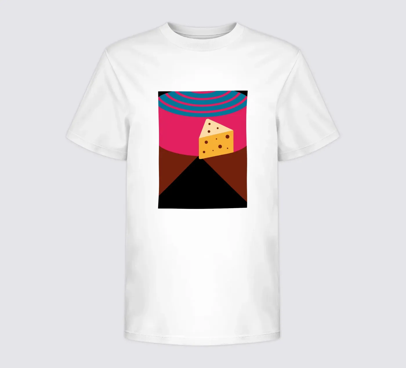 Cheese t-shirt bambini da LOOK DIFFERENT