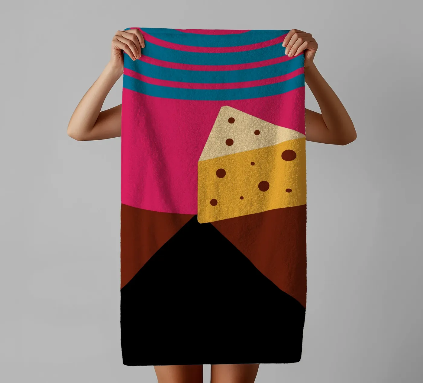 Kaas badhanddoek van LOOK DIFFERENT