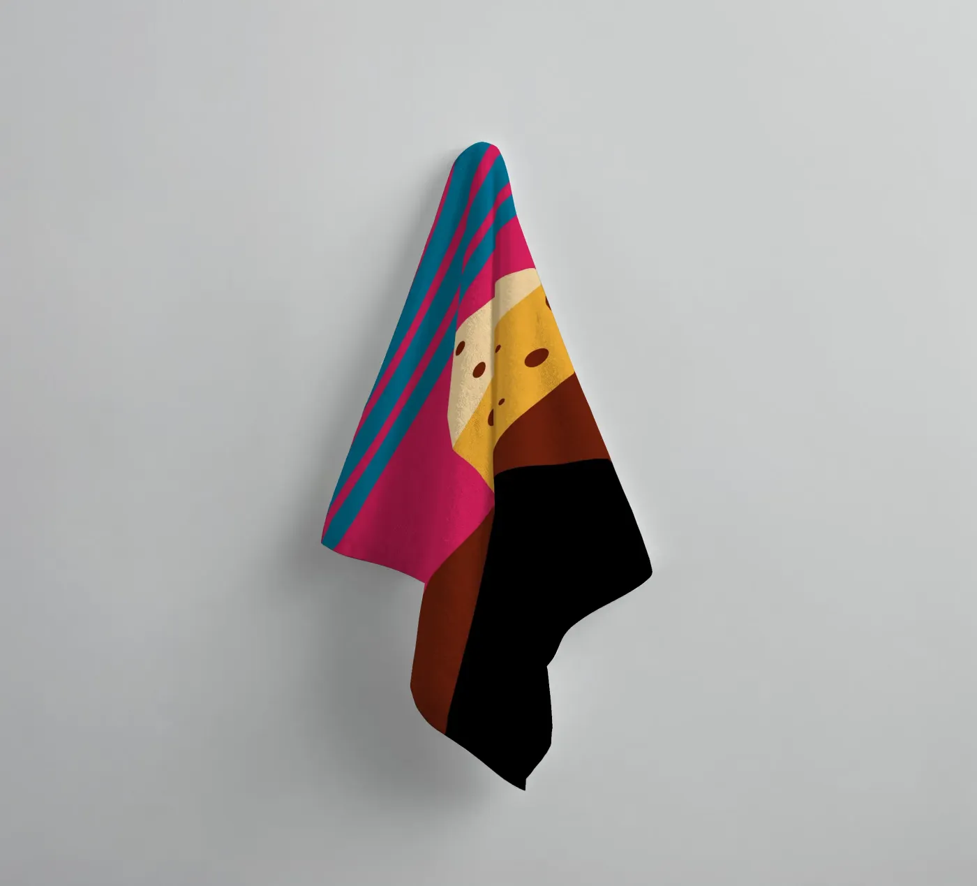 Kaas badhanddoek van LOOK DIFFERENT