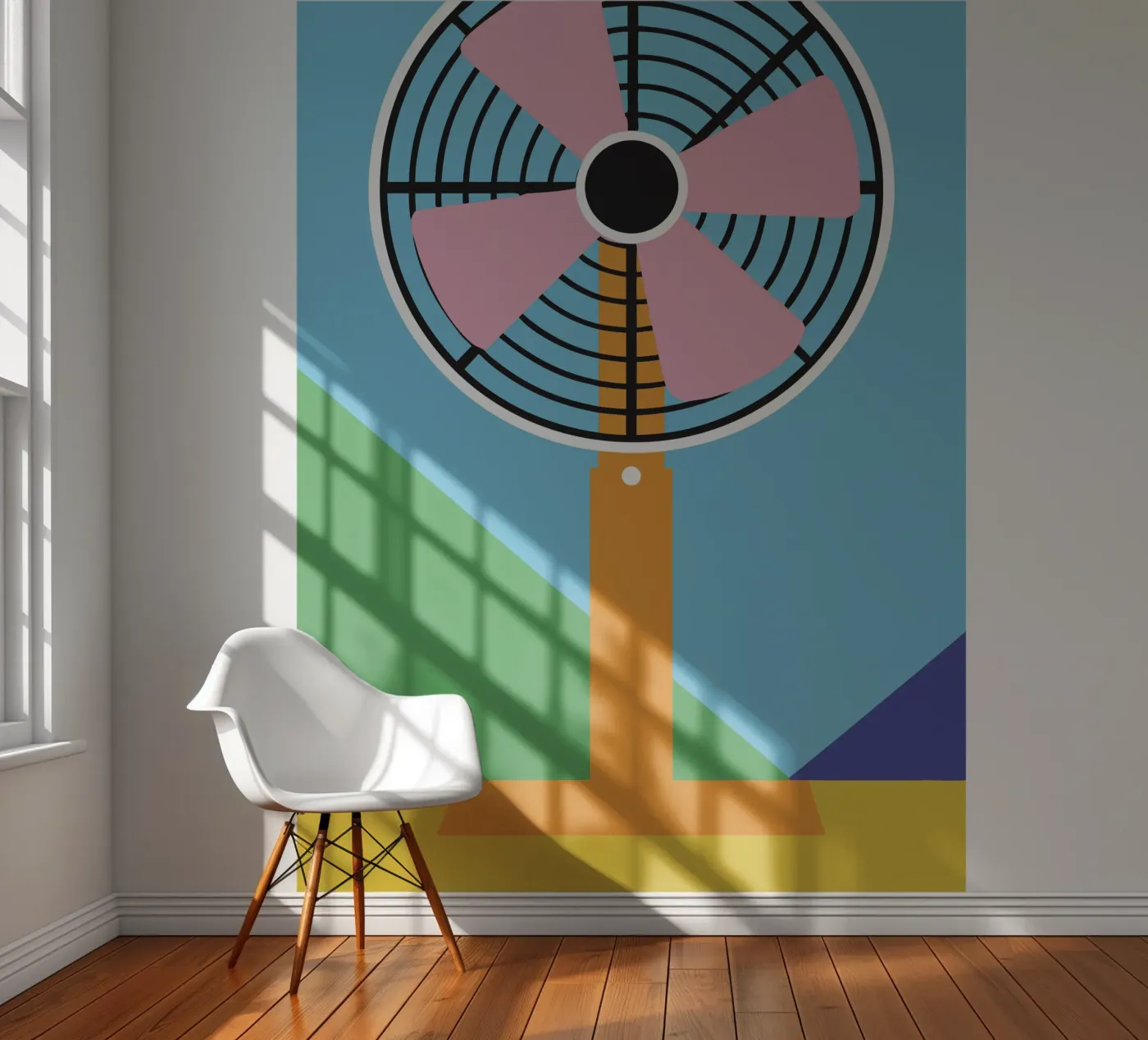 Ventilator fotobehang van LOOK DIFFERENT