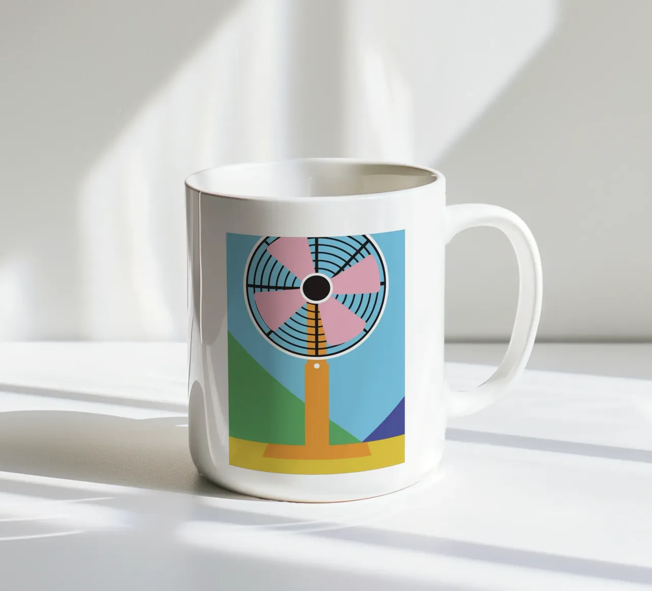 Ventilatore tazza in ceramica da LOOK DIFFERENT
