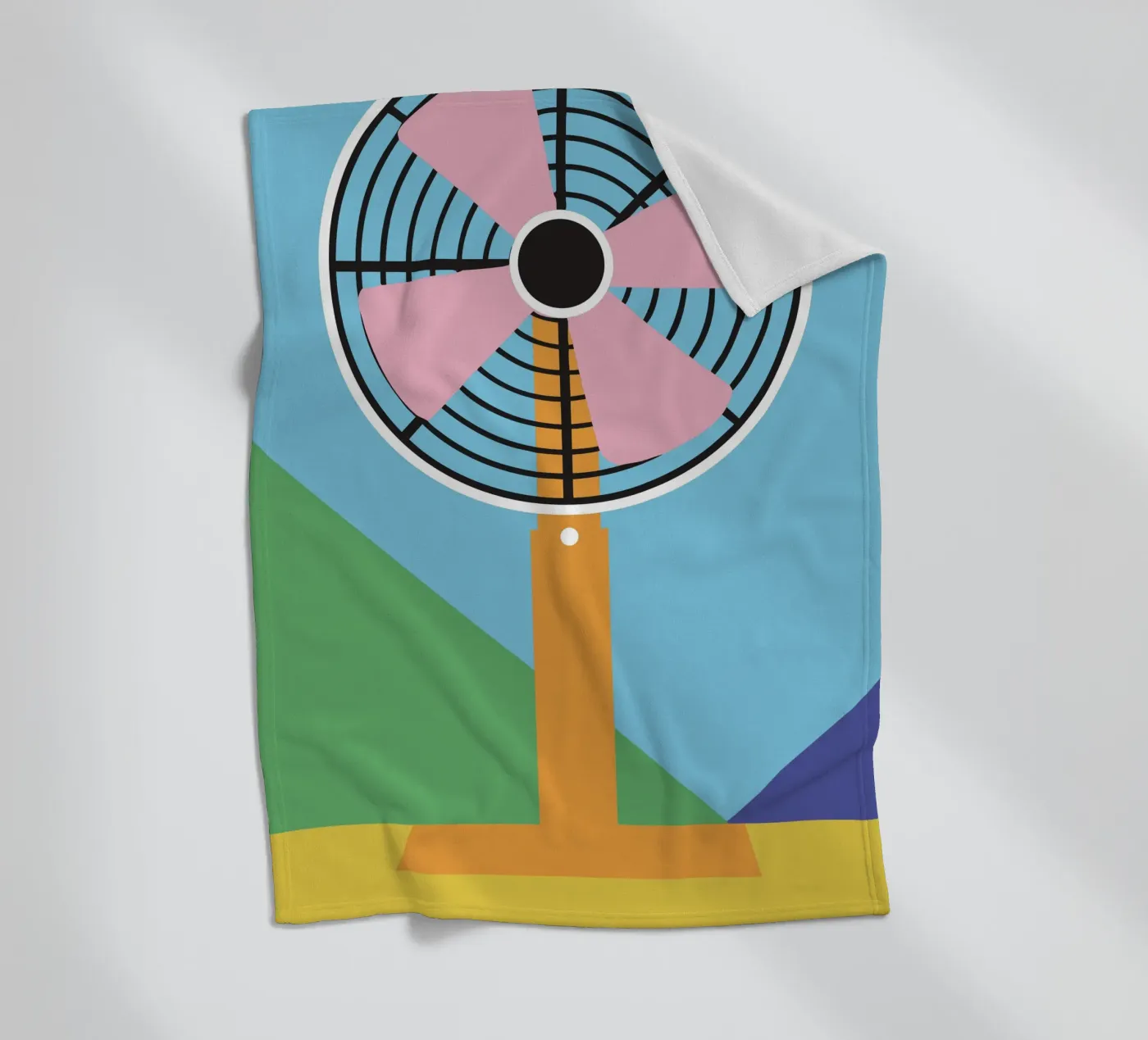Fan fleece blanket by LOOK DIFFERENT