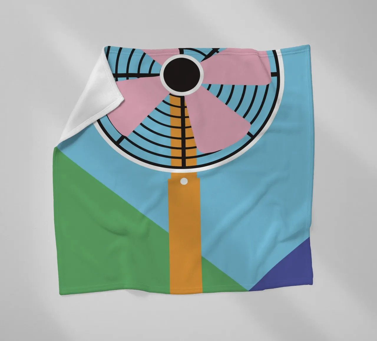 Ventilator fleecedeken van LOOK DIFFERENT