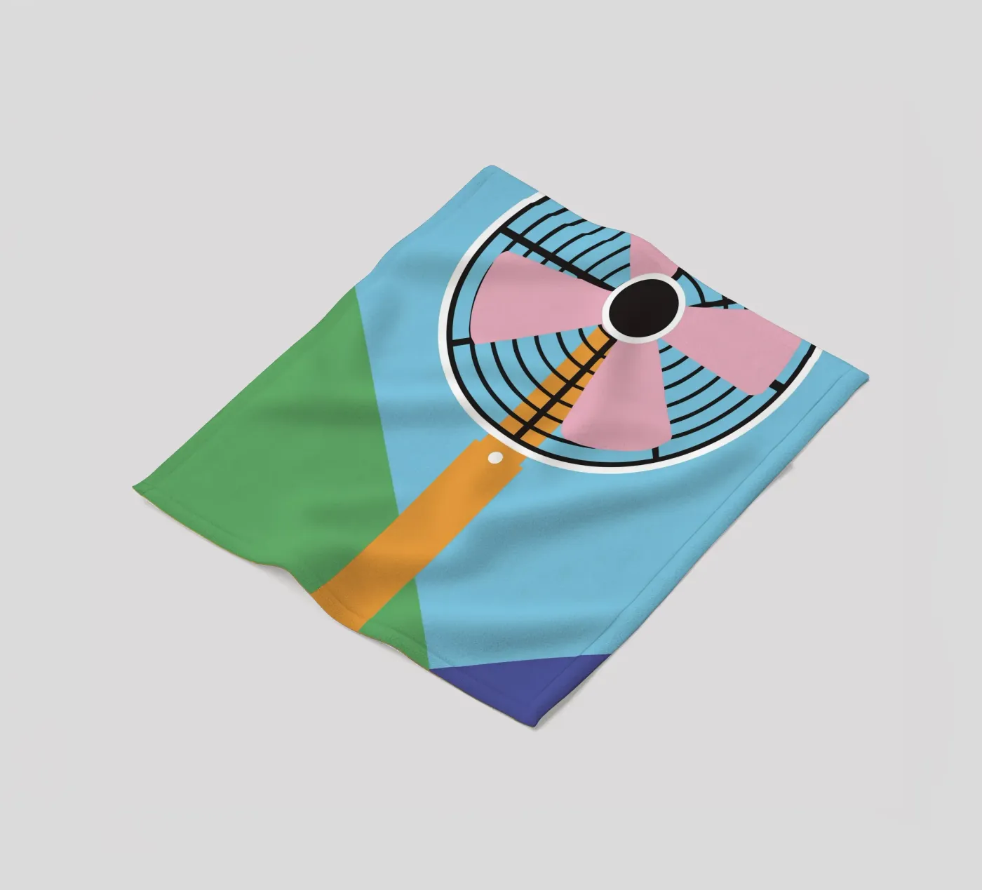 Fan fleece blanket by LOOK DIFFERENT