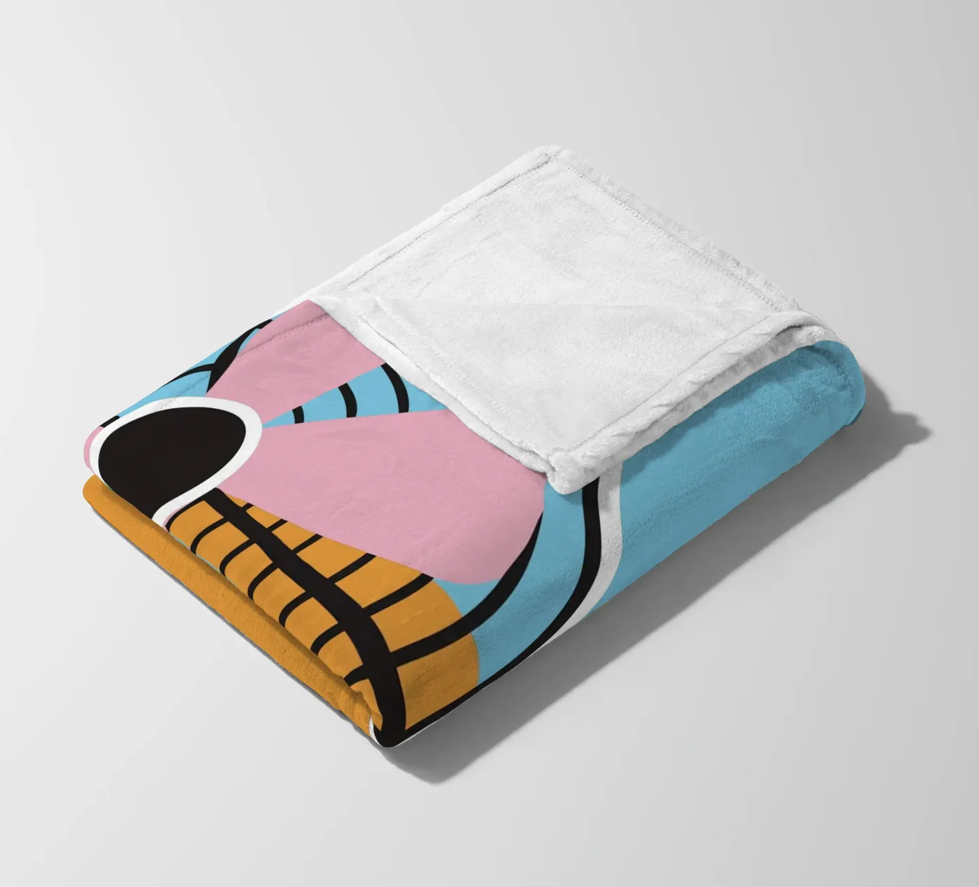 Fan fleece blanket by LOOK DIFFERENT