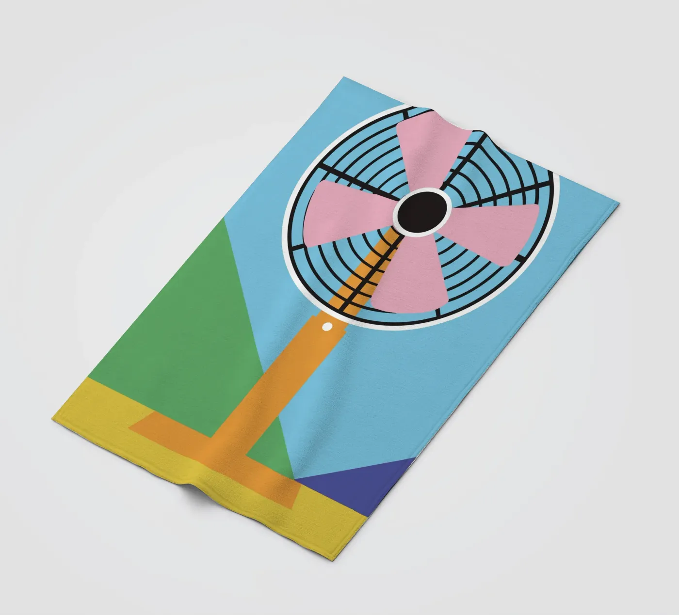 Fan fleece blanket by LOOK DIFFERENT
