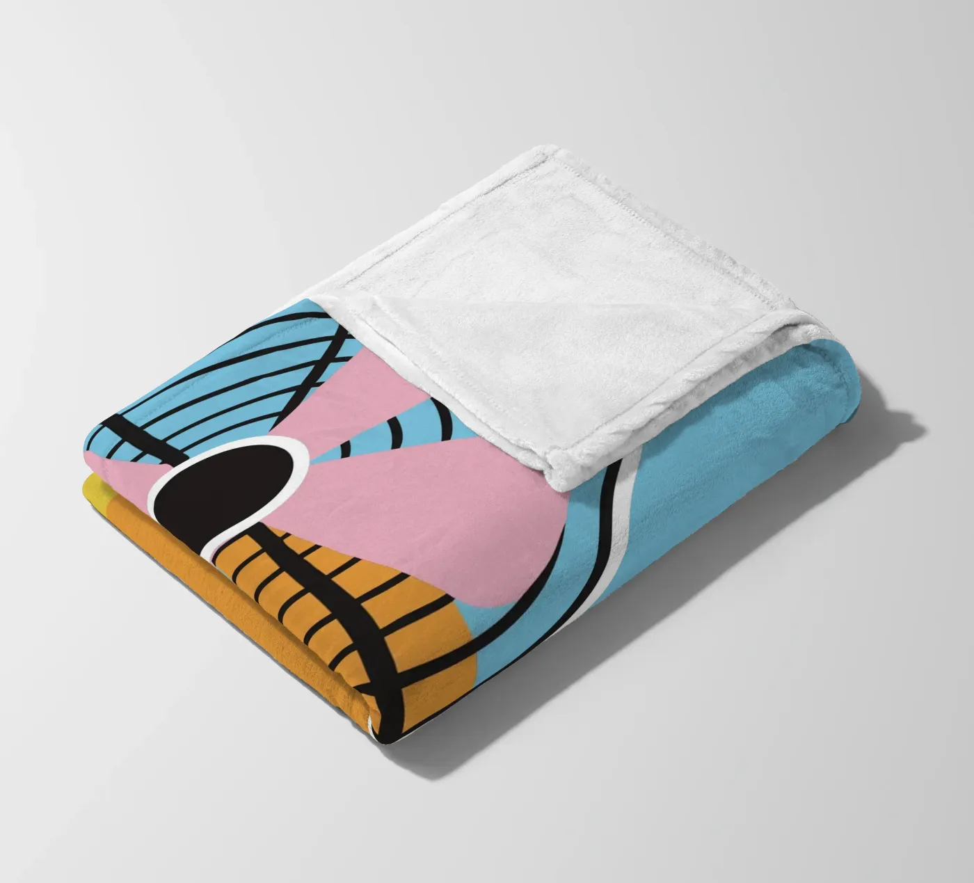 Fan fleece blanket by LOOK DIFFERENT