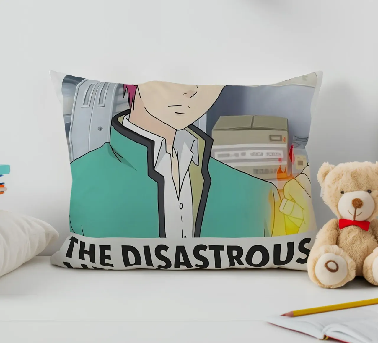 THE DISASTROUS LIFE OF SAIKI K  2016 cuscino da Totoya