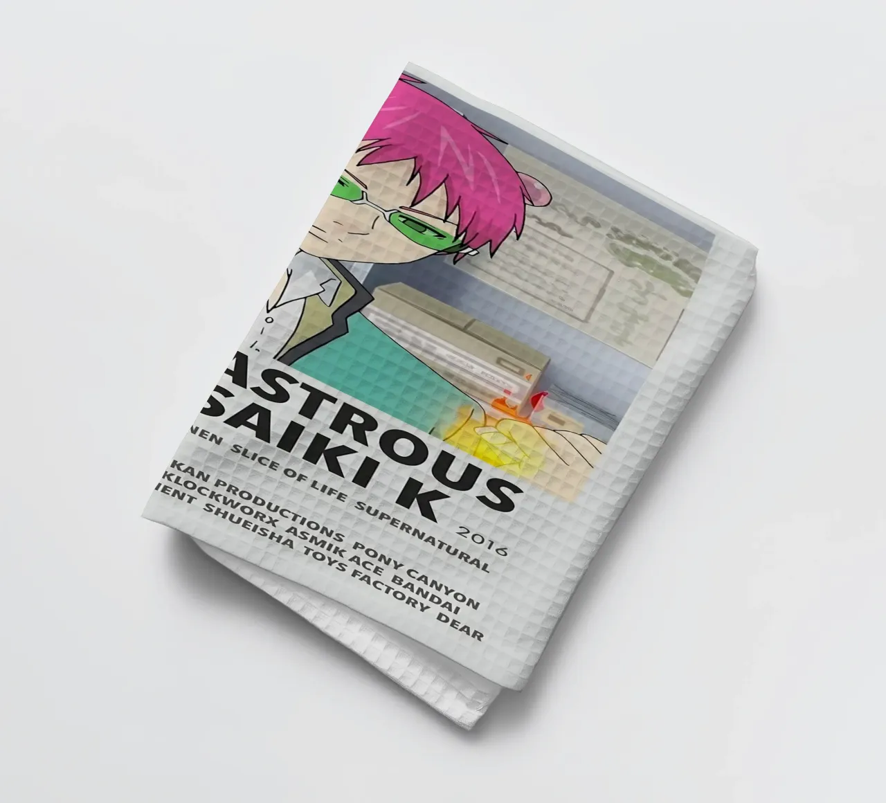 THE DISASTROUS LIFE OF SAIKI K  2016 canovaccio da cucina da Totoya