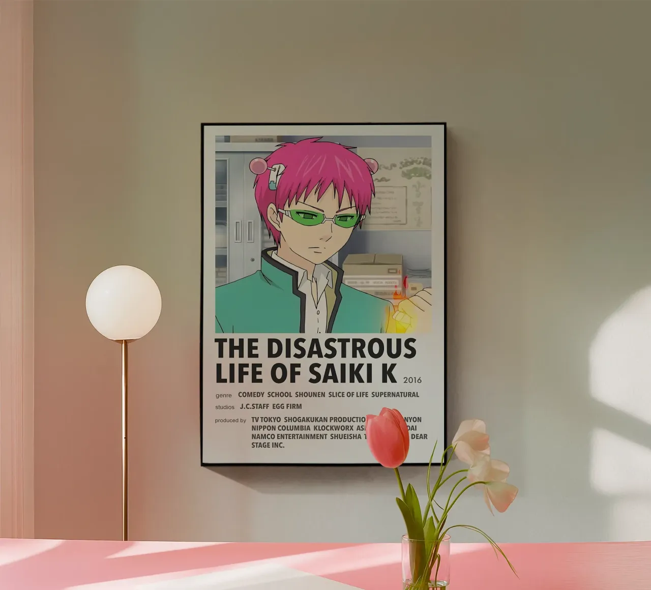THE DISASTROUS LIFE OF SAIKI K  2016 plexiglass da Totoya