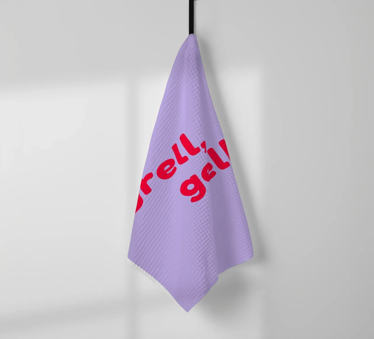 Grell, gell? - Spruch - german words - Dopamindekor tea towel by keinkonzept