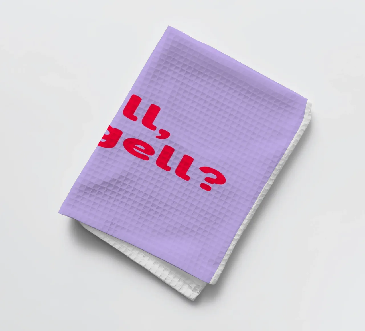 Grell, gell? - Spruch - german words - Dopamindekor tea towel by keinkonzept