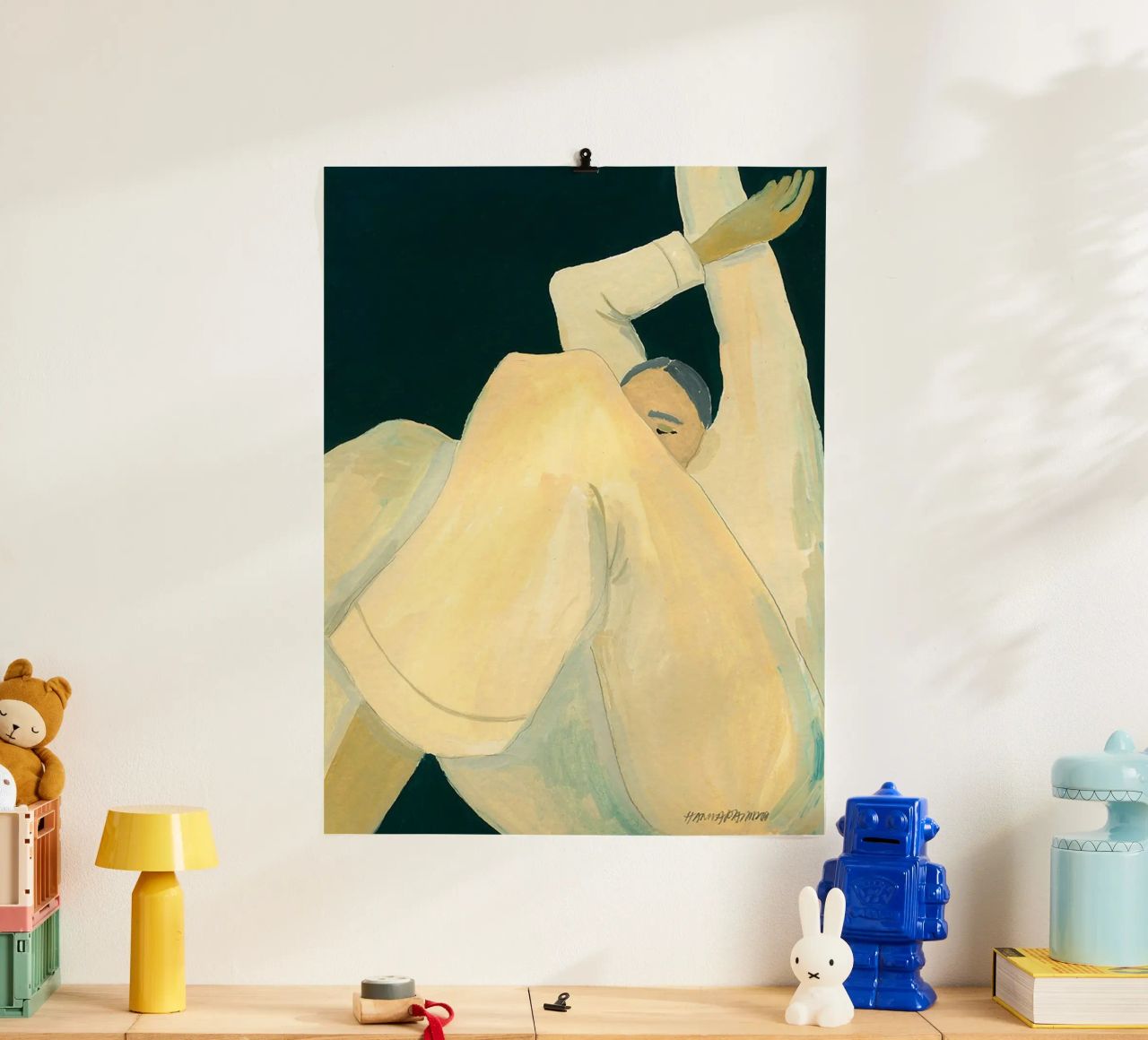 Hanna Peterson Der Traum Poster von Davidprint