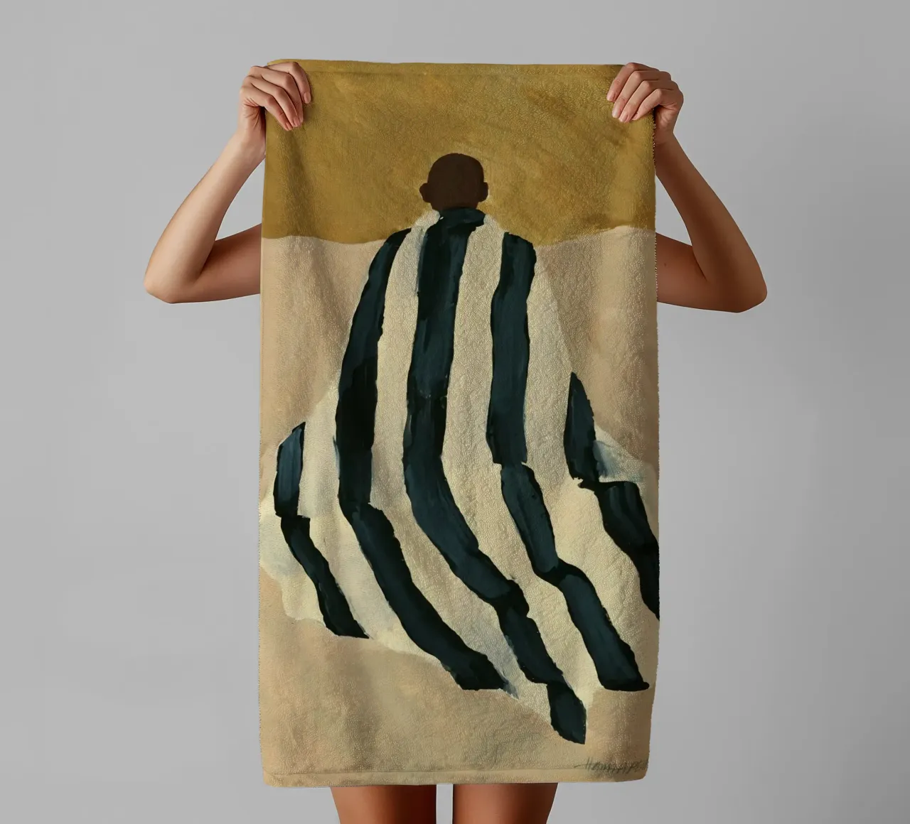Hanna peterson la duna asciugamano da bagno da Davidprint