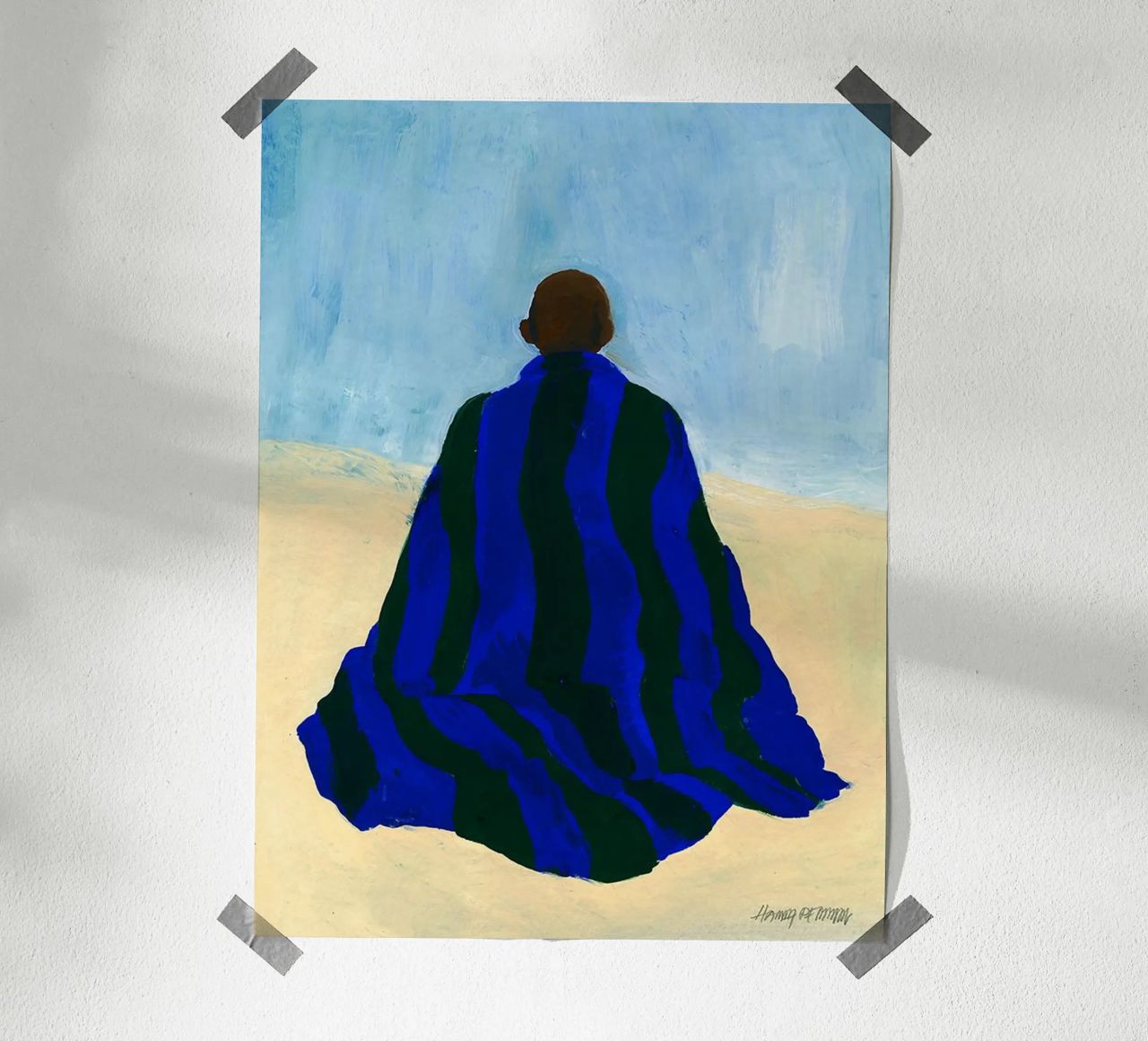 Hanna Peterson Ruhig Poster von Davidprint