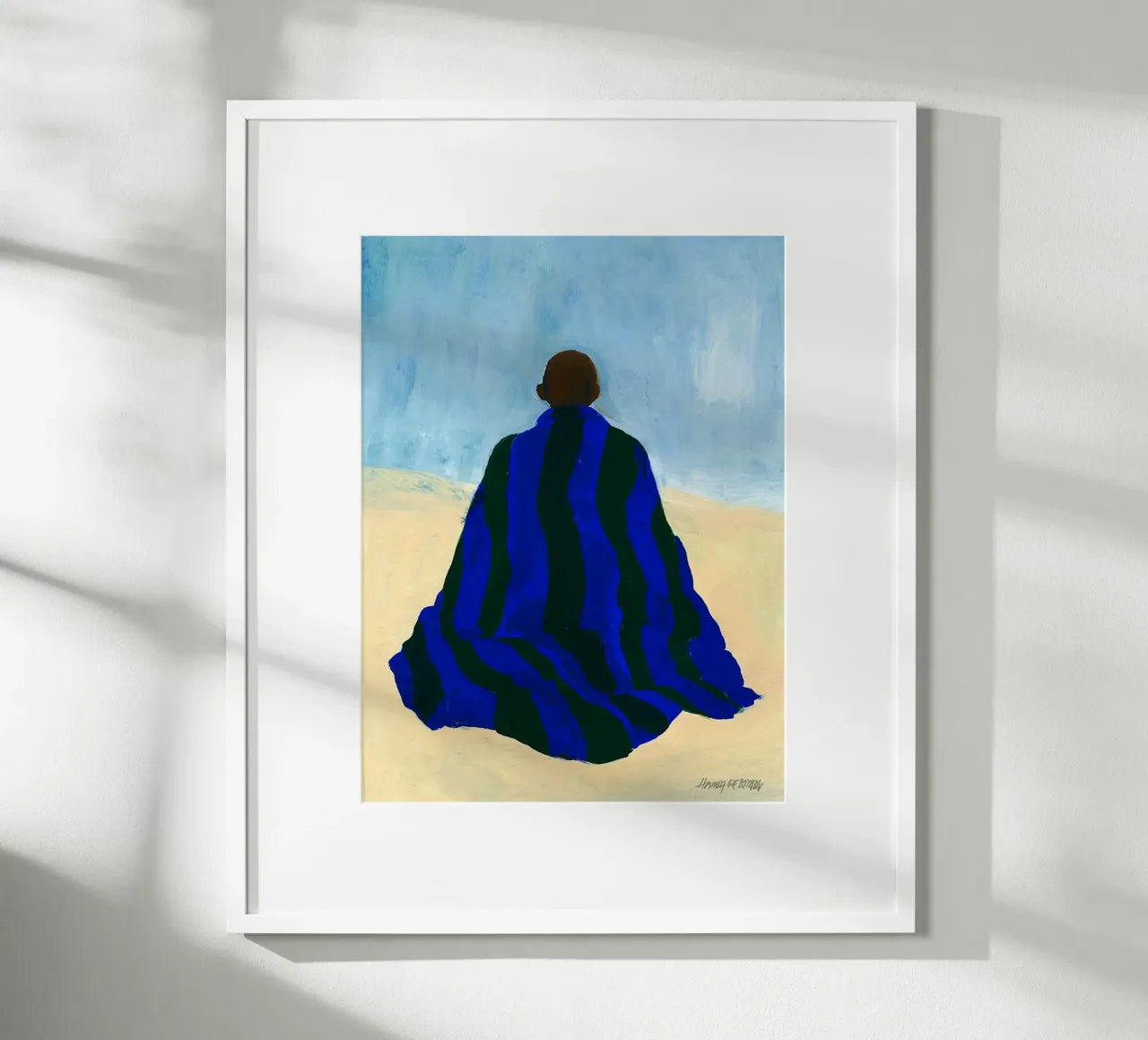 Hanna Peterson Tranquil poster con telaio in plastica da Davidprint