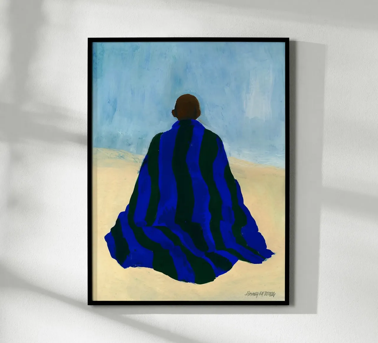 Hanna Peterson Tranquil poster con telaio in plastica da Davidprint