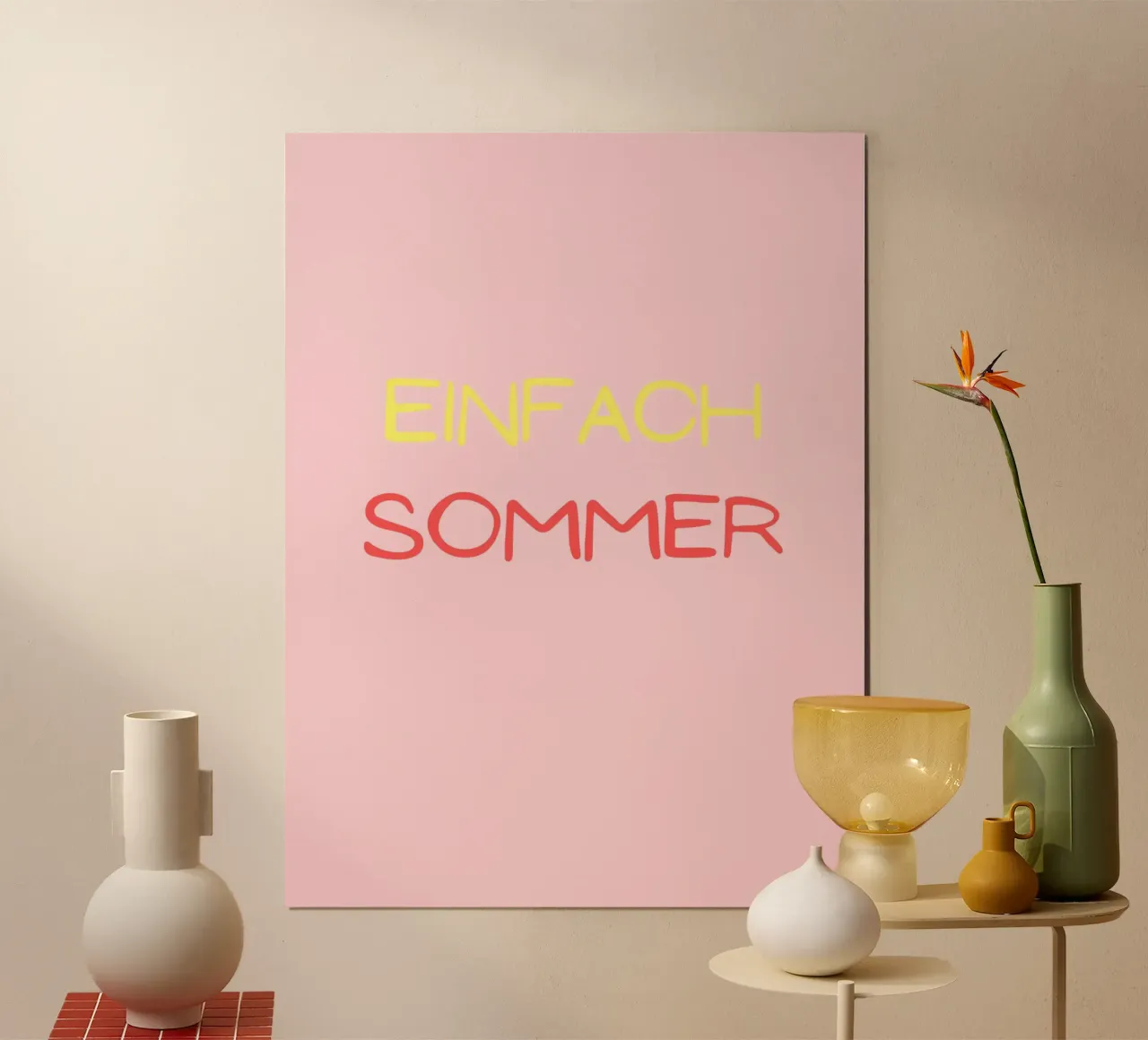Tout simplement l'été - le soleil - la piscine en plein air - la liberté - les vacances hahnemühle de keinkonzept