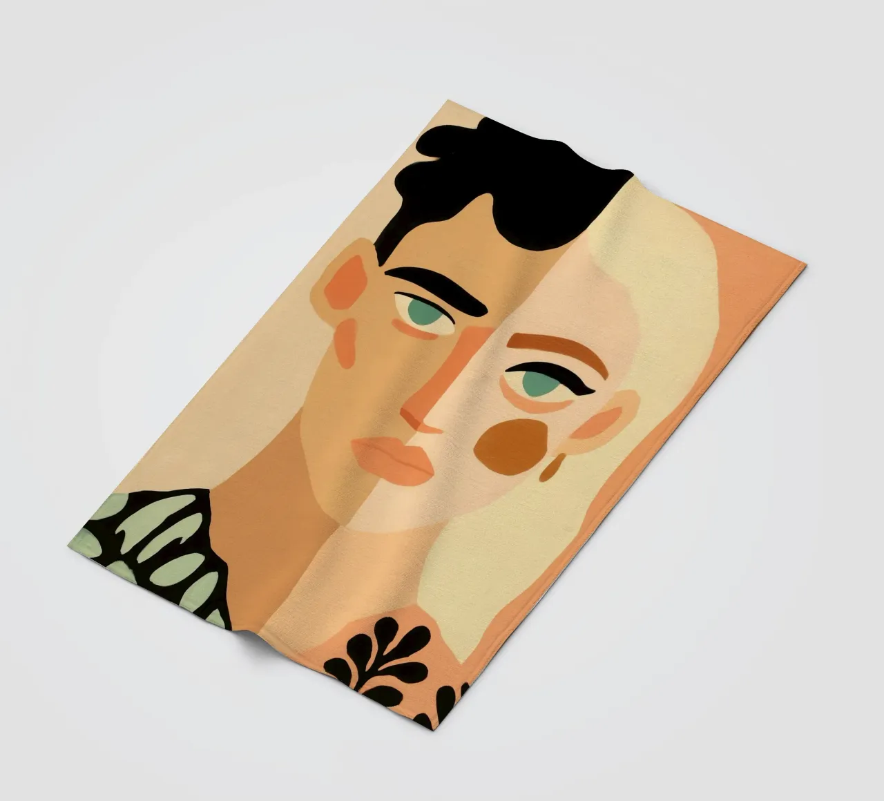 Identità e dualità dell'uomo e della donna | Stile Boho coperta in pile da Autofocus