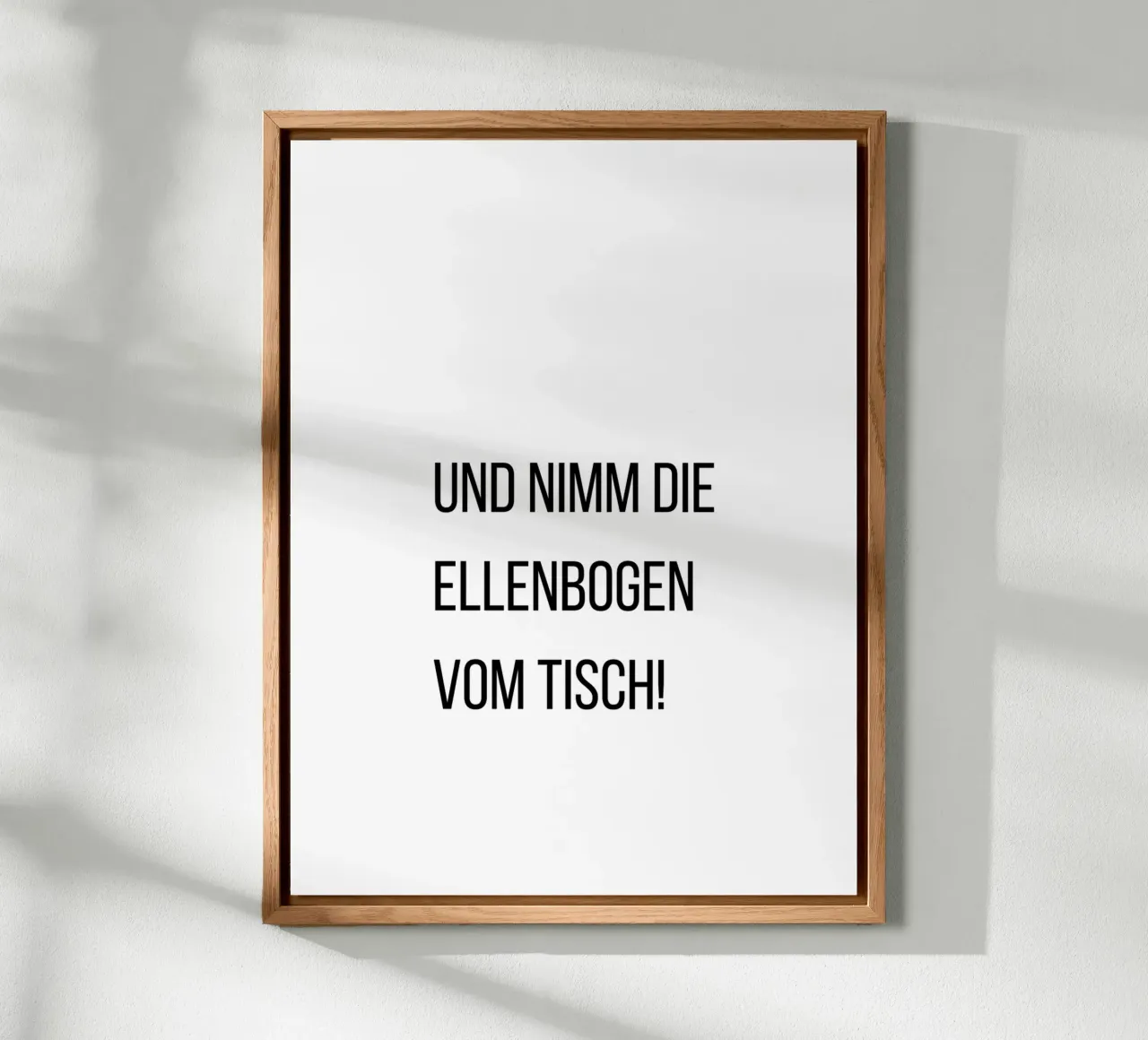 Spruch Küche, Esszimmer, Teenager, Elternsein alu dibond de keinkonzept