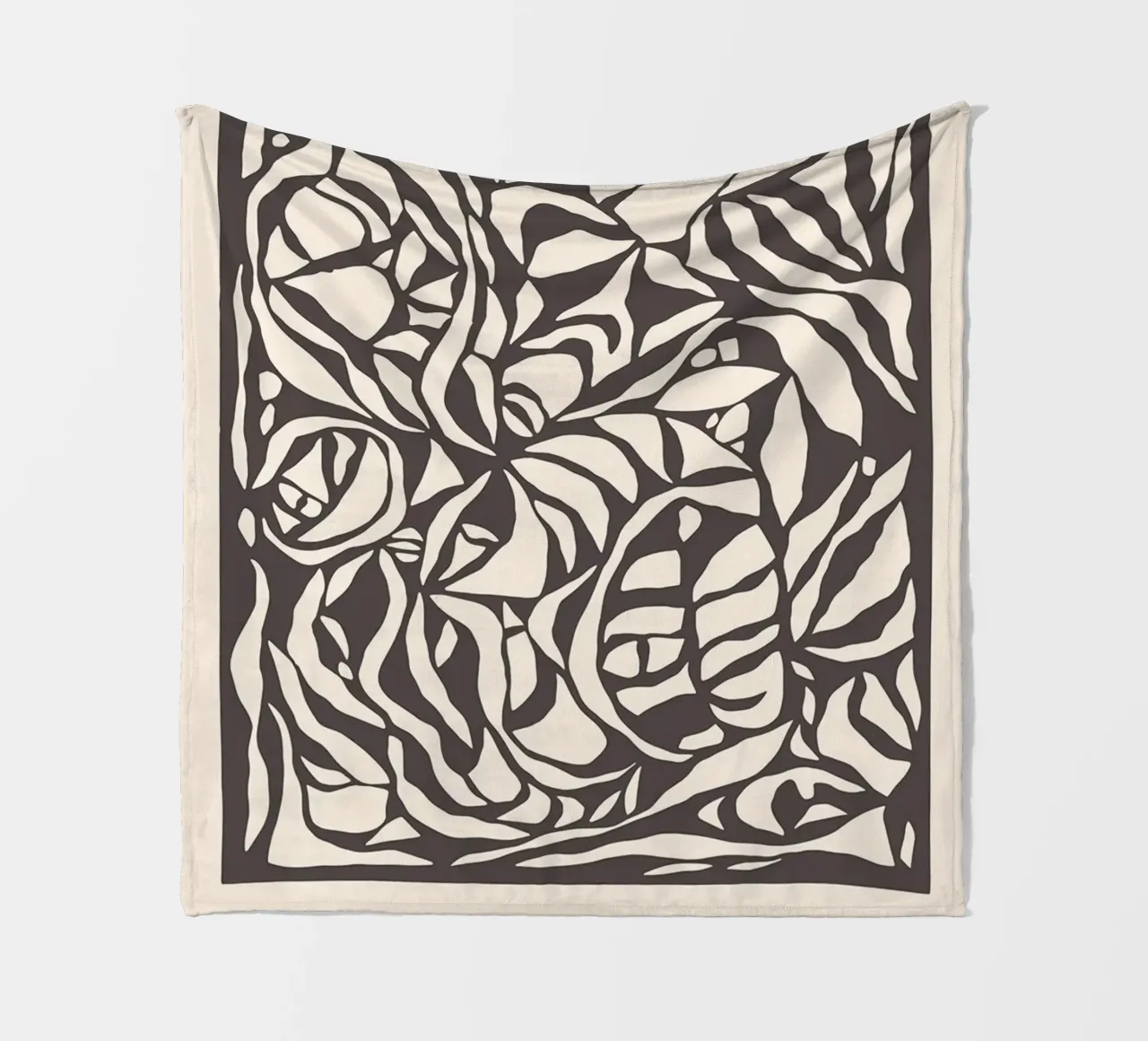 Hein Studio Natura morta nera coperta in pile da Niklasprint