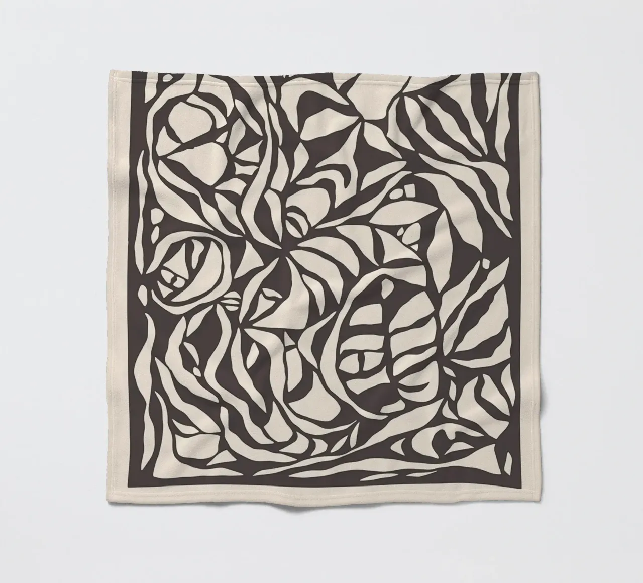 Hein Studio Natura morta nera coperta in pile da Niklasprint