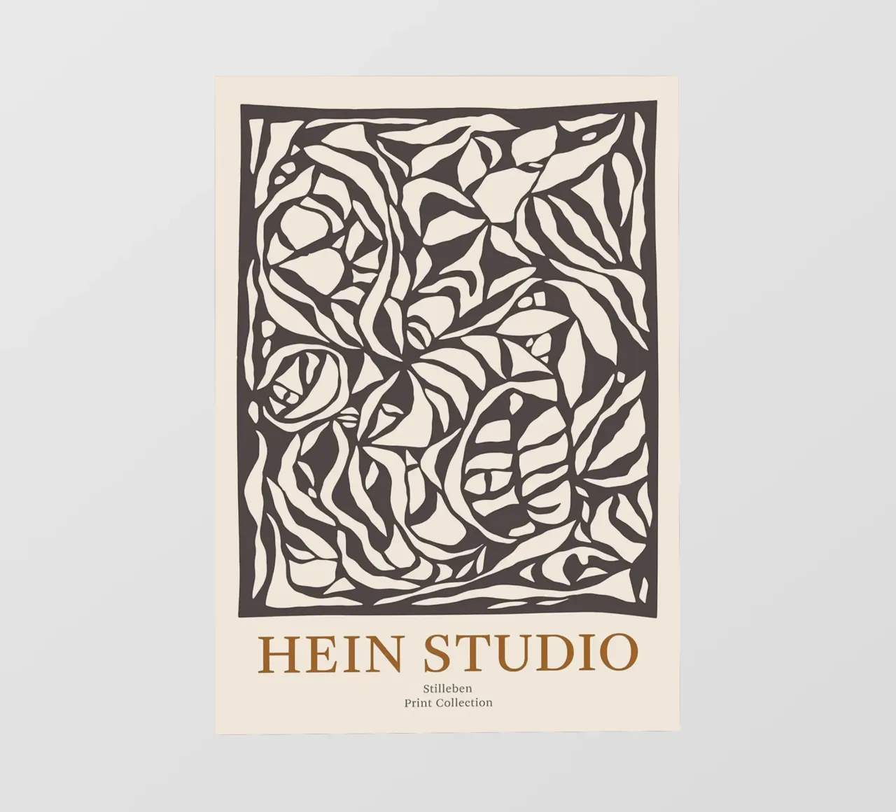 Hein Studio Natura morta nera pellicola backlit da Niklasprint