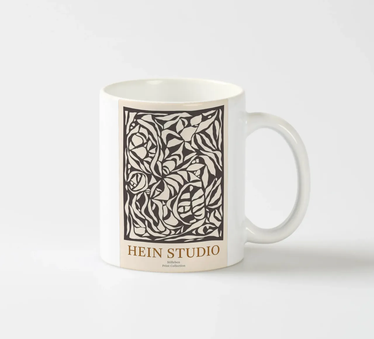 Hein Studio Natura morta nera tazza in ceramica da Niklasprint