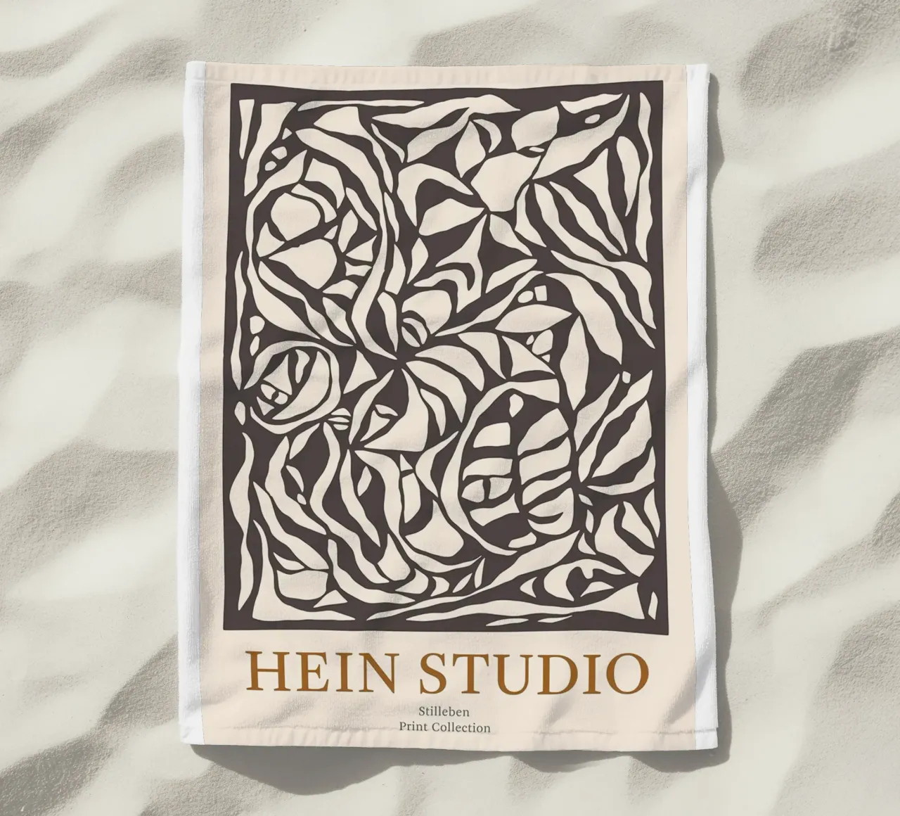 Hein Studio Natura morta nera telo mare da Niklasprint