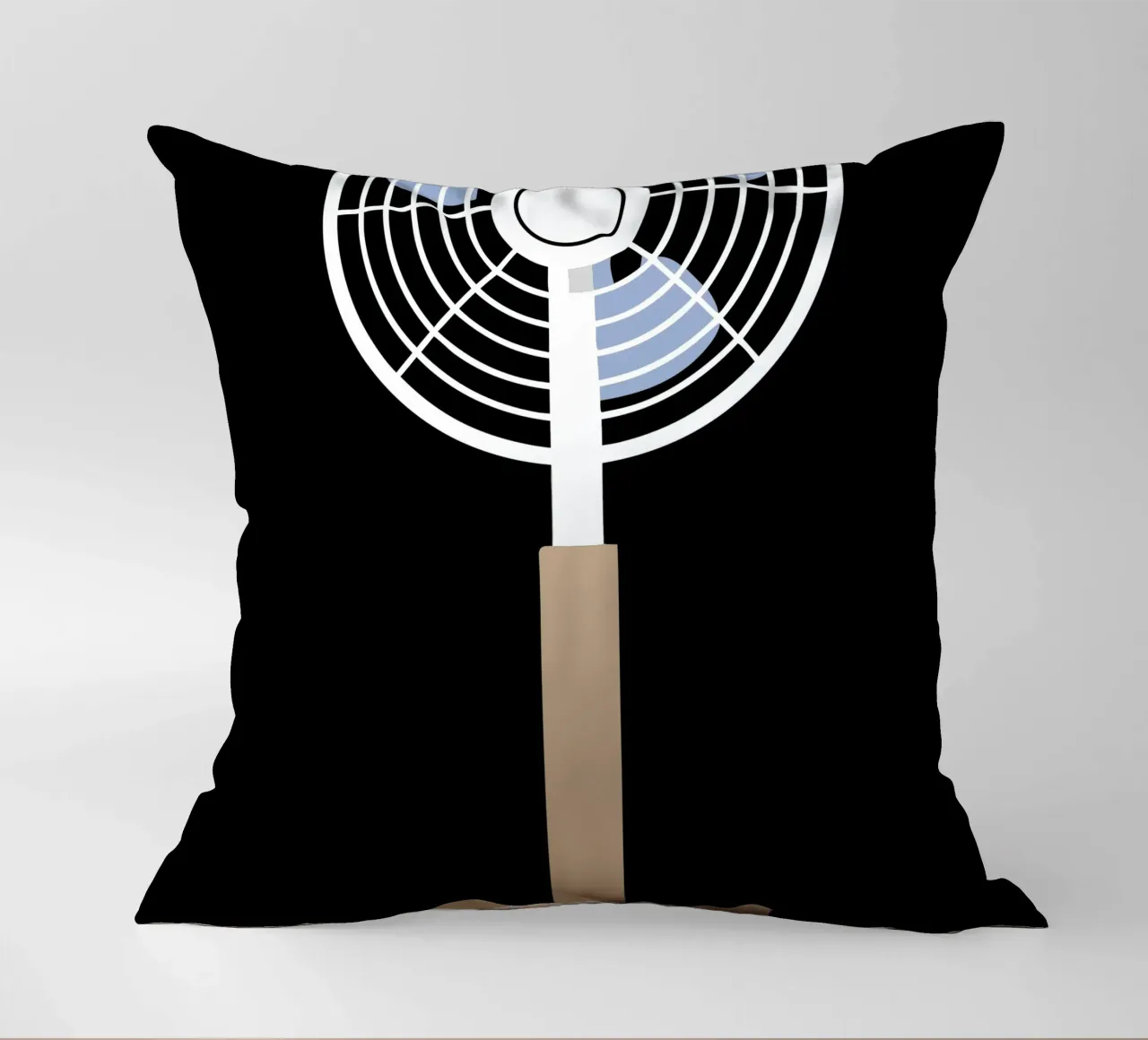 Fan decorative cushion by LOOK DIFFERENT