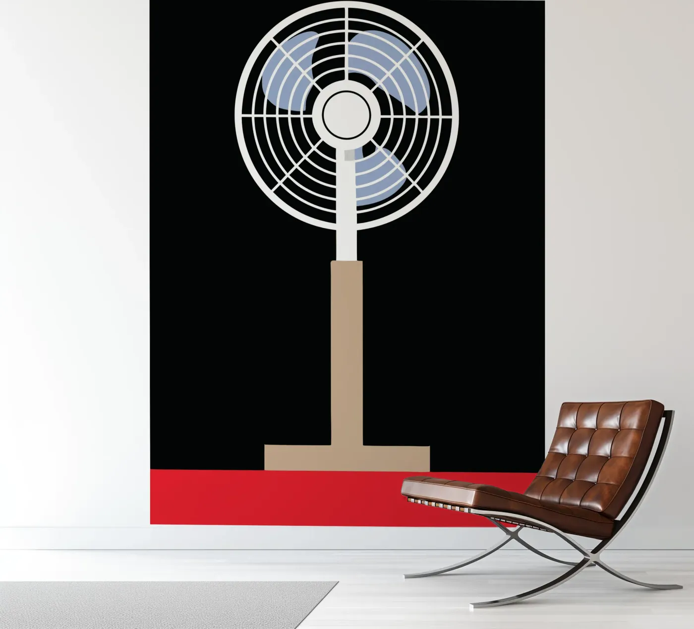 Ventilator fotobehang van LOOK DIFFERENT