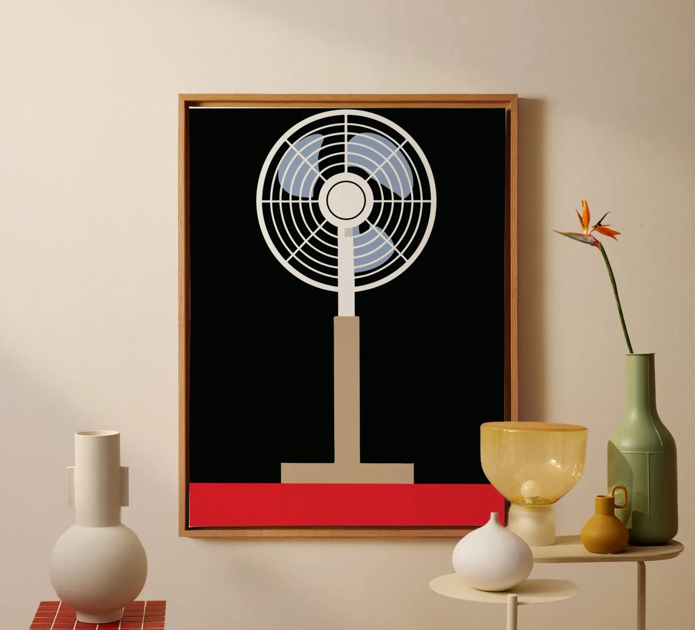 Ventilator canvas van LOOK DIFFERENT