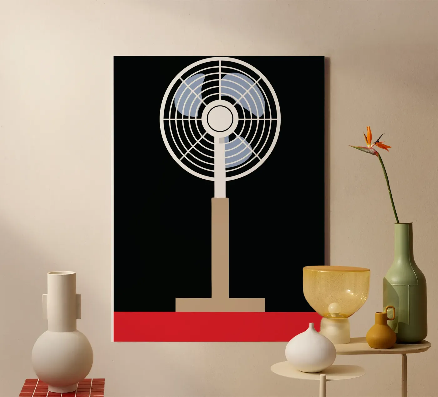 Ventilator canvas van LOOK DIFFERENT