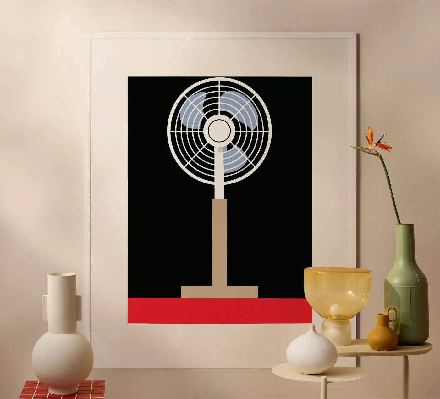 Ventilator poster van LOOK DIFFERENT