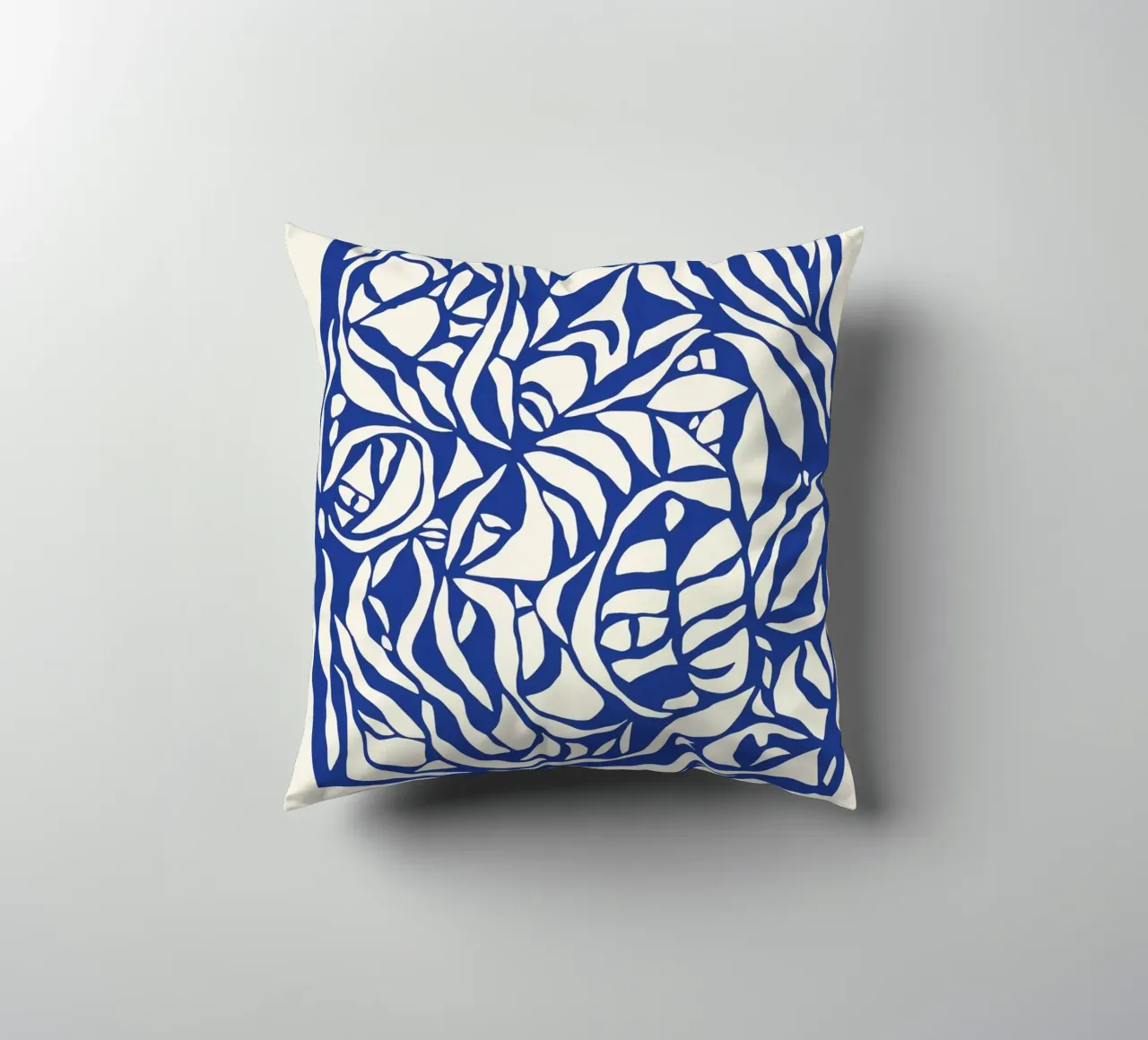 Hein Studio Natura morta blu cuscino da Niklasprint