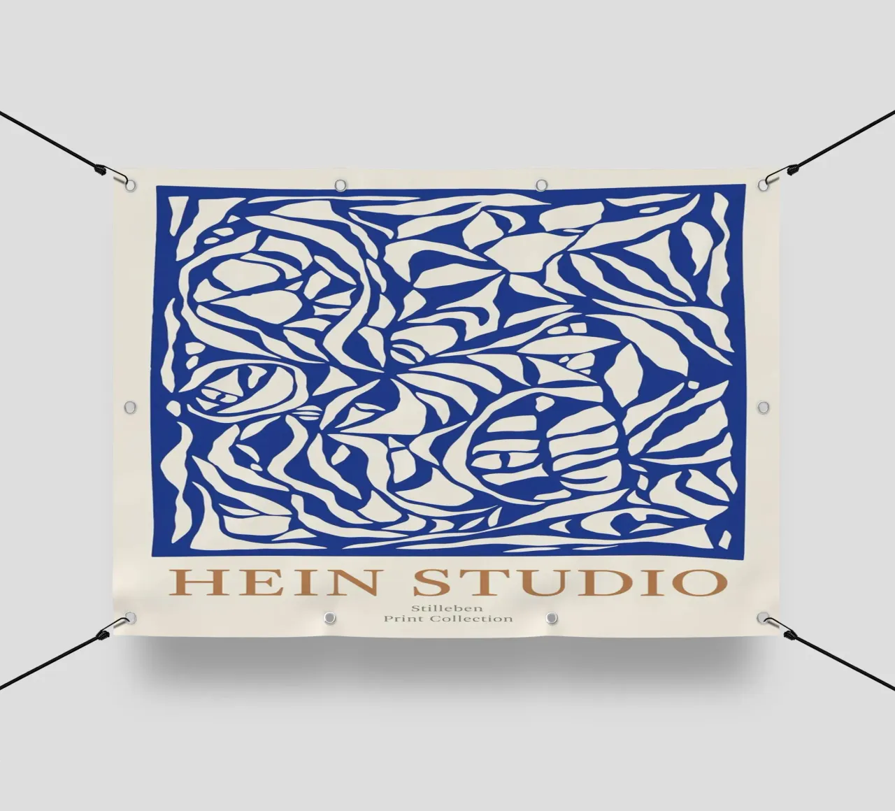 Hein Studio Natura morta blu telo in pvc da Niklasprint