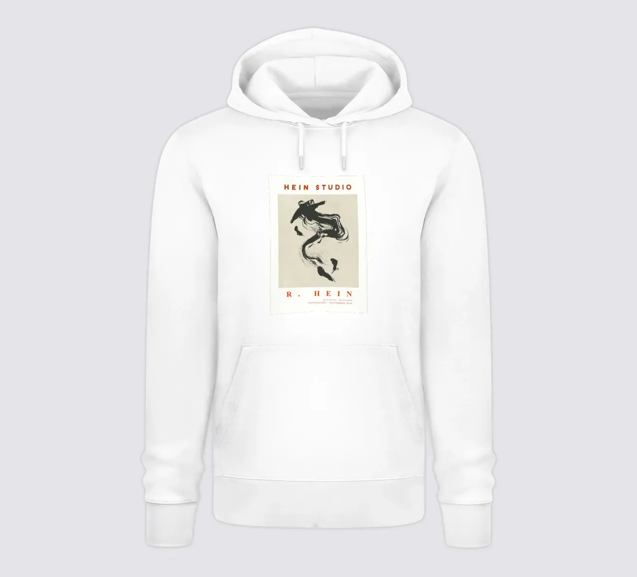 Hein Studio ikigai no 2 felpa con cappuccio da Niklasprint