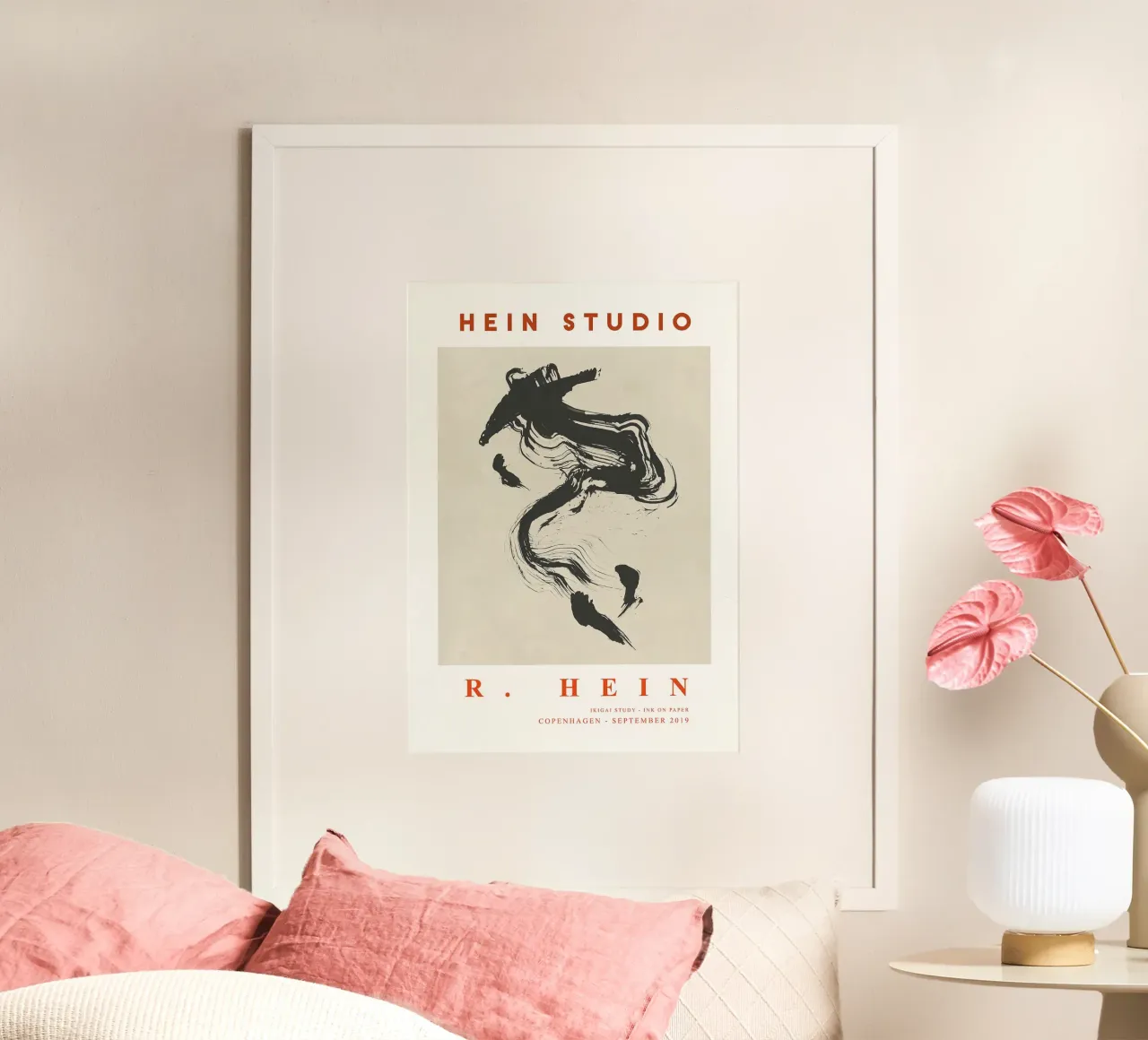 Hein Studio ikigai no 2 poster con telaio in legno da Niklasprint