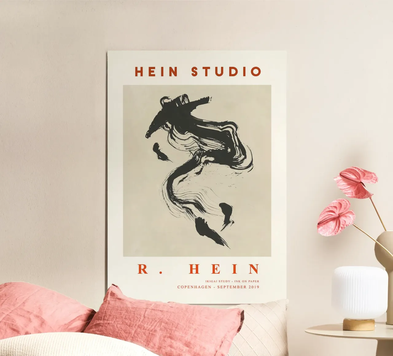 Hein Studio ikigai no 2 poster con telaio in legno da Niklasprint