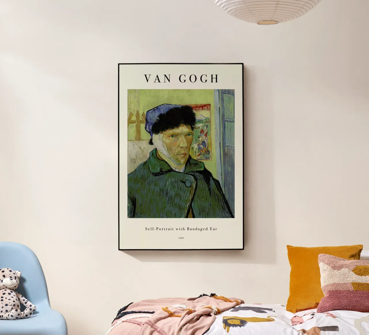 van Gogh - Self-Portrait with Bandaged Ear metacrilato de ARTOTHEK