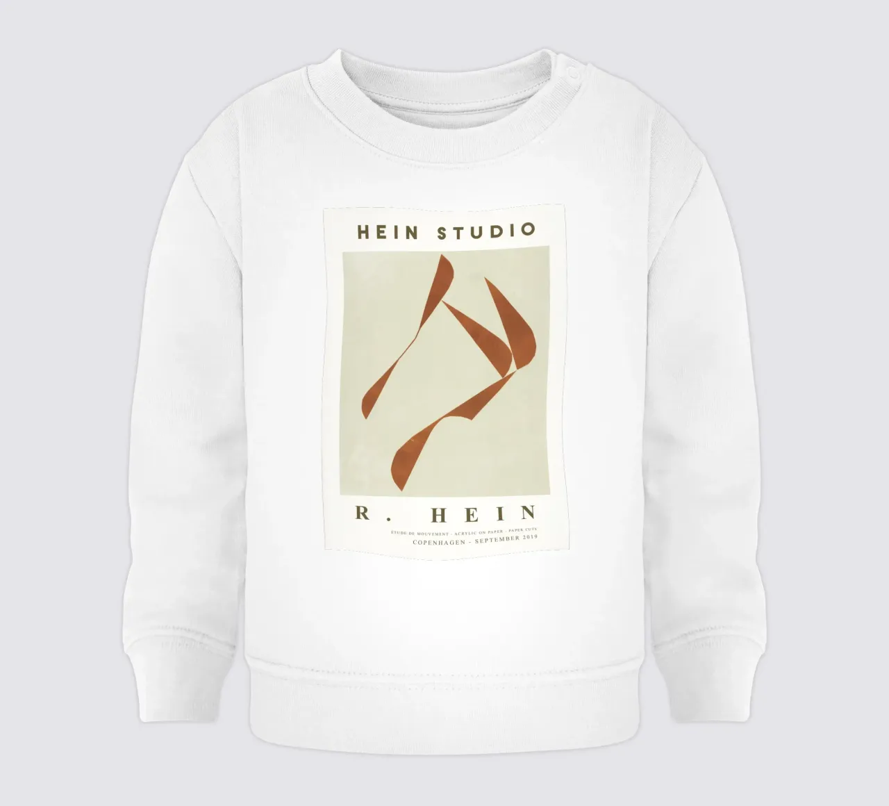 Hein Studio Mouvement n. 6 felpa neonato da Niklasprint