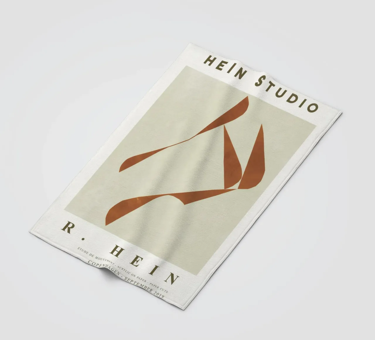 Hein Studio Mouvement n. 6 coperta in pile da Niklasprint