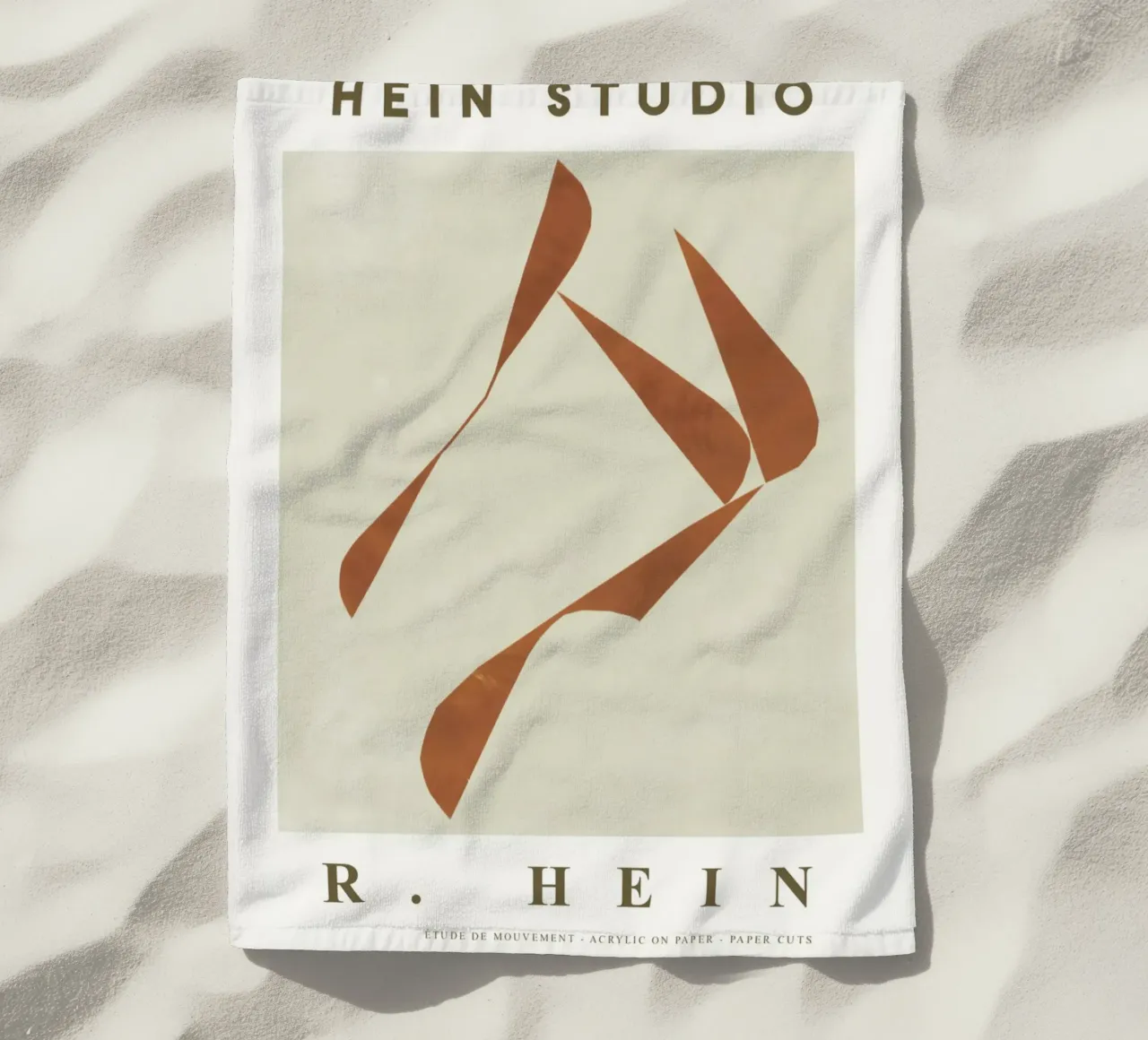 Hein Studio Mouvement n. 6 telo mare da Niklasprint