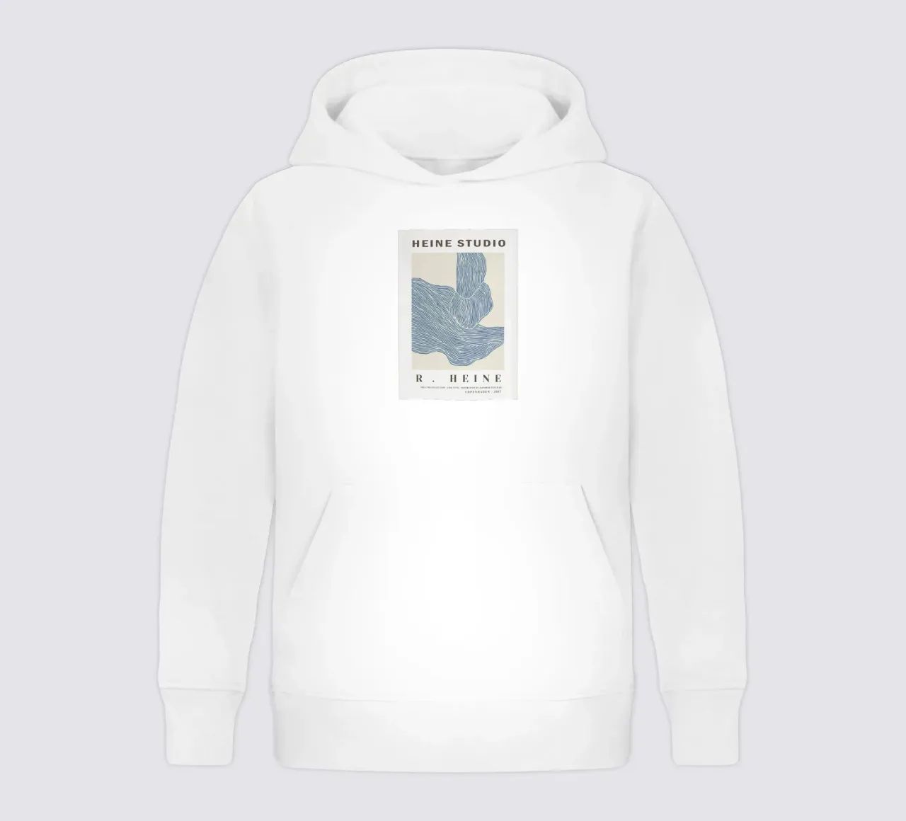 R. heine La collezione di linee felpa bambino con cappuccio da Niklasprint