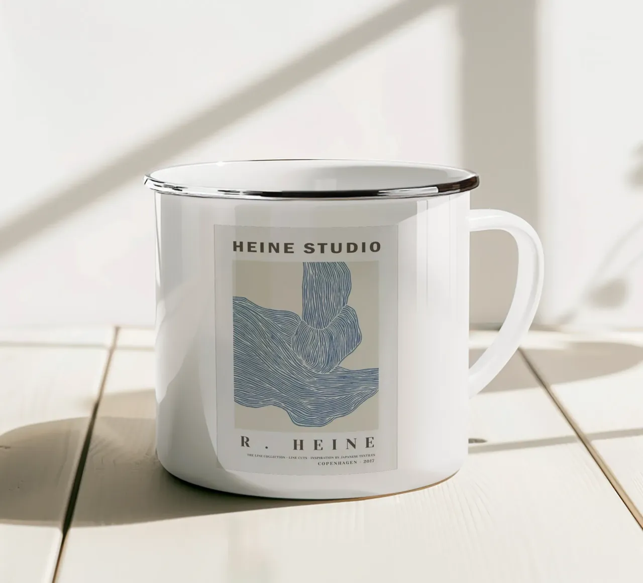 R. heine La collezione di linee tazza in smalto da Niklasprint